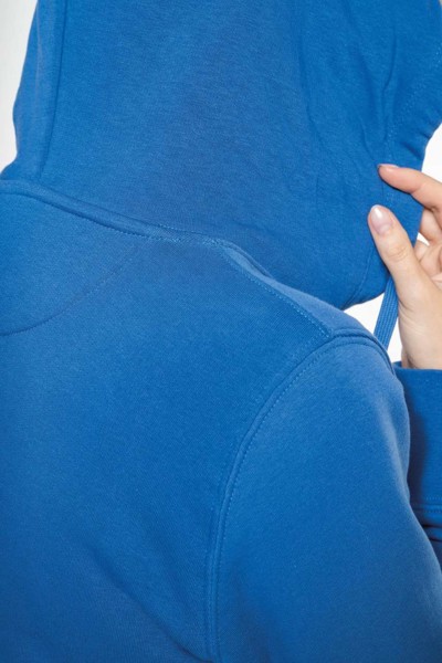 LADIES' ECO-FRIENDLY ZIPPED HOODED SWEATSHIRT