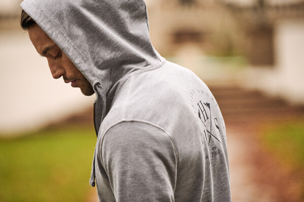 Duke College Jacket Ash M