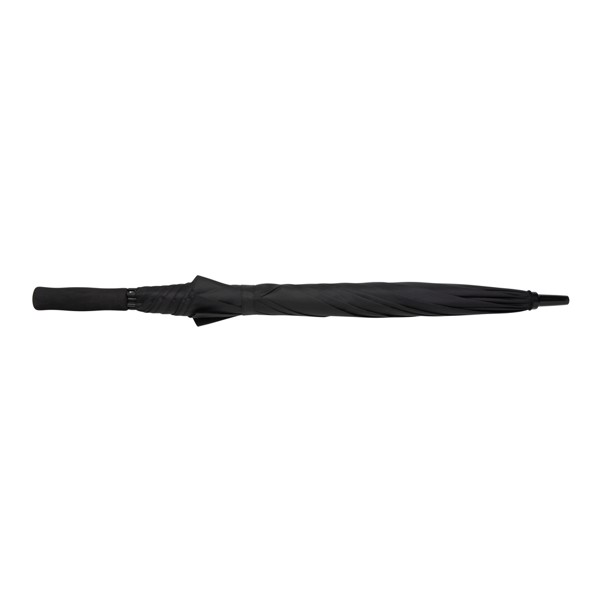 23" Impact AWARE™ RPET 190T Storm proof umbrella - Black