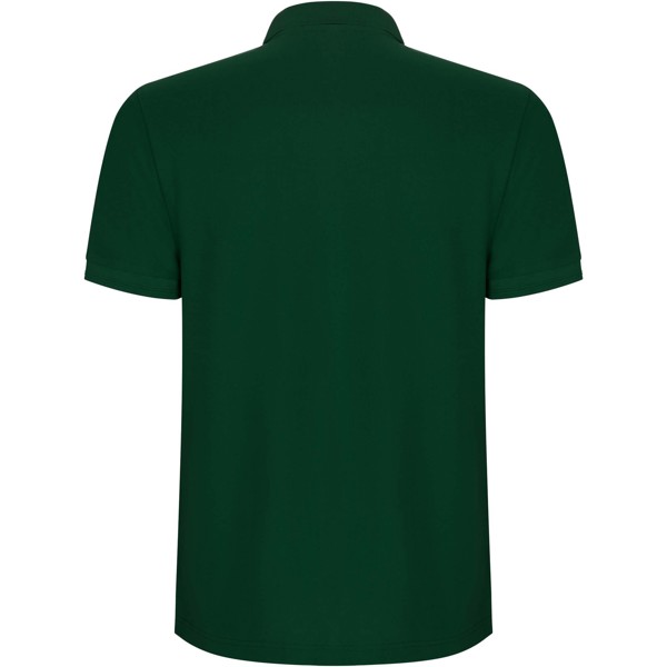 Polo da uomo a maniche corte Pegaso Premium - Verde bottiglia / 4XL