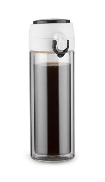 Glass bottle VAKO 260 ml - black