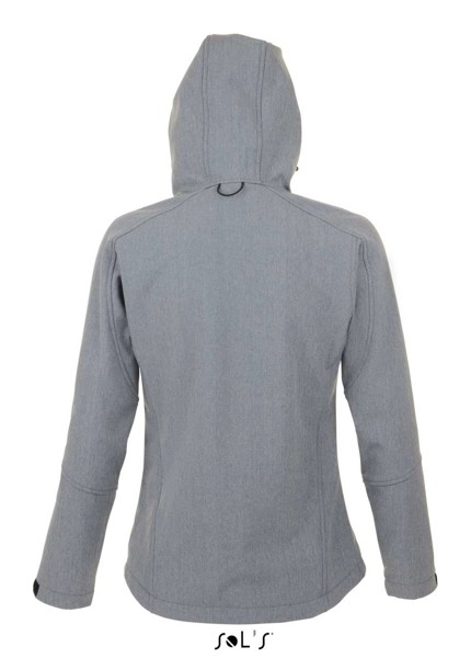 Sol's Replay Women - Softshell με κουκούλα - Grey Melange / S