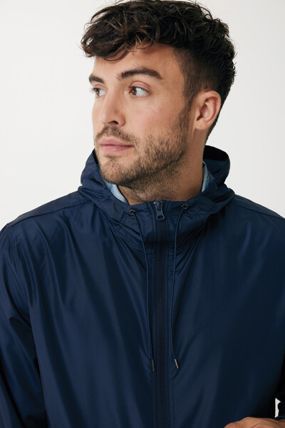 Veste légère en polyester recyclé IQONIQ Logan - Bleu Marine / M