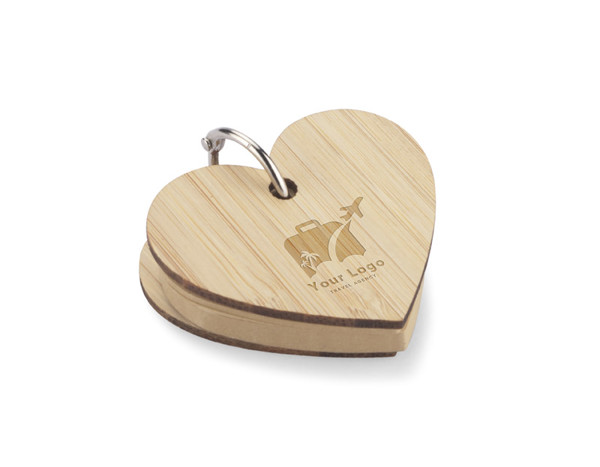 Sticky notes with key ring LOVA