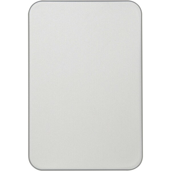 Avis 10.000 mAh RCS recycled aluminium magnetic power bank - Silver