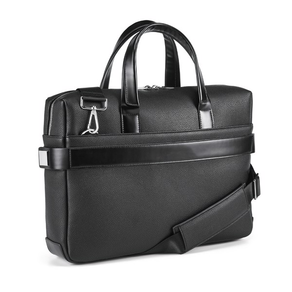 PS - EMPIRE SUITCASE II. 15'6" Executive laptop briefcase in poly leather