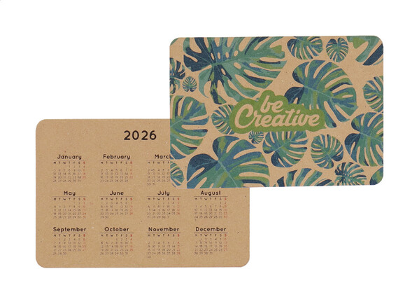 Personalizowany kalendarz kieszonkowy CreaDate Pocket Eco