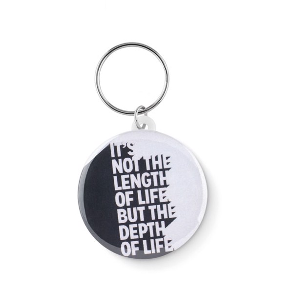 Porte-clés en métal insert papi Pin Key