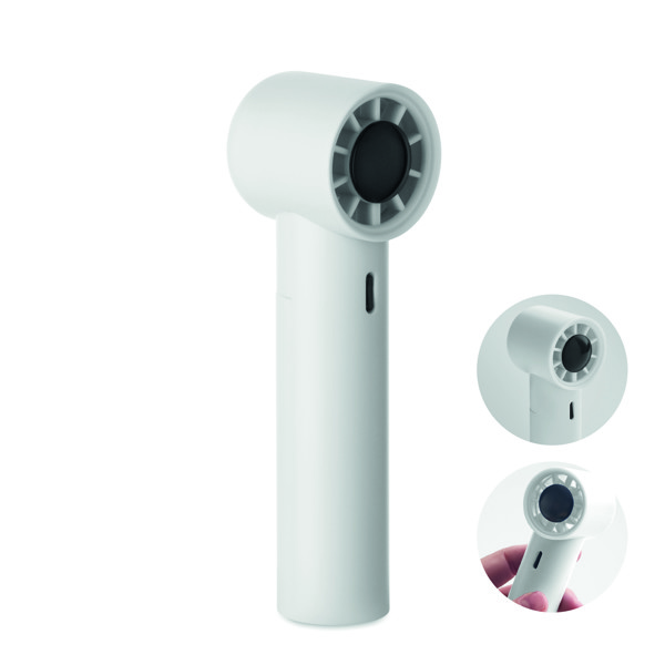Mini handheld hi-speed fan Glaci - White
