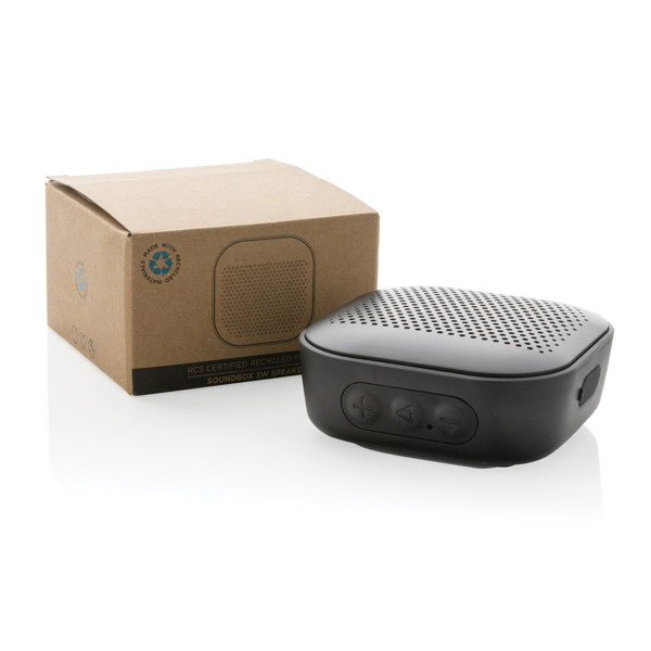 RCS Soundbox zvučnik 3W od reciklirane plastike