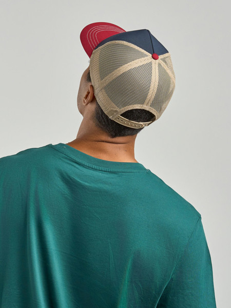 Rapper Canvas-S - White Burgundy Black