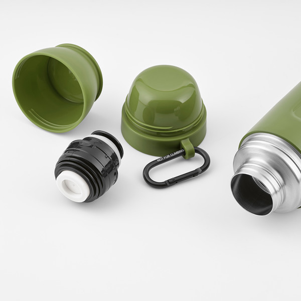 Loire Thermos - Vojenská Zelená