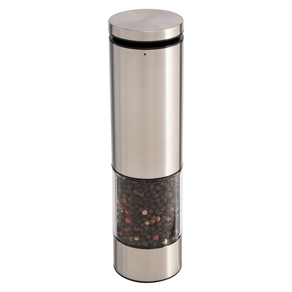 Electric salt or pepper mill CEVARO - silver