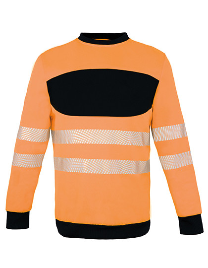 Eos Hi-Vis Workwear Sweatshirt With Printing Area