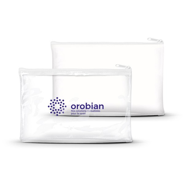 TROUSSE TOILETTE EN PVC - Transparent
