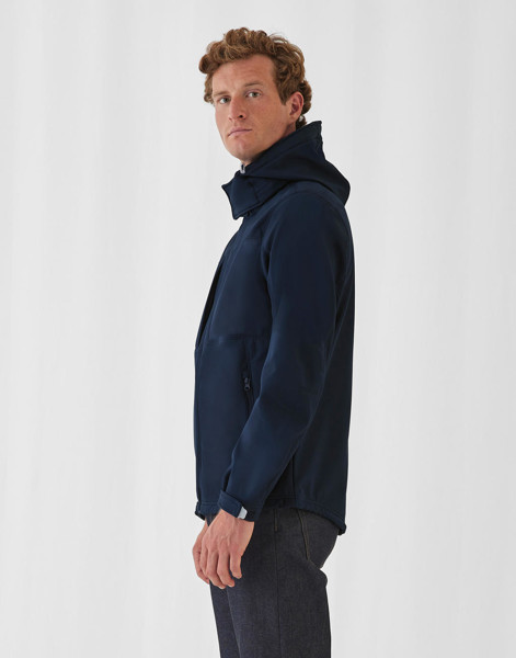Hooded Softshell / Men - White / S