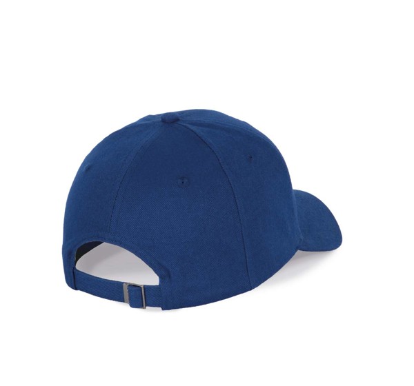 6 Panels Cotton Cap - White / Black