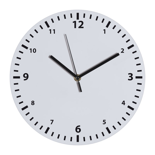 Wanduhr mit Allover Ziffernblatt Venice