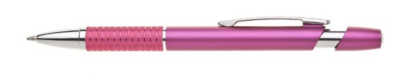 Alpe Plastic Ballpoint Pen D/ - Pink