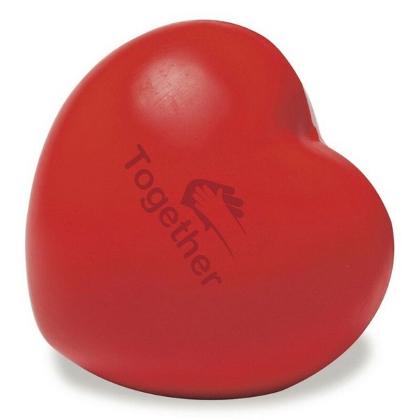 Anti stress "heart" - red
