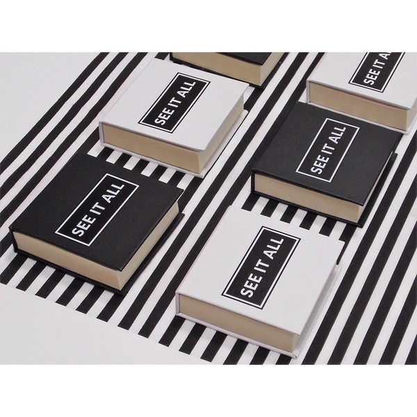 Paper note block - White