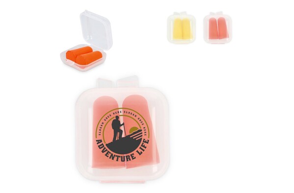 PU Foam Earplugs EN 352-2 SNR 37 dB - Yellow