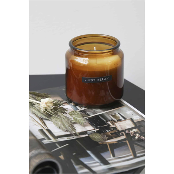 Wellmark Let's Get Cozy 650 g scented candle - cedar wood fragrance