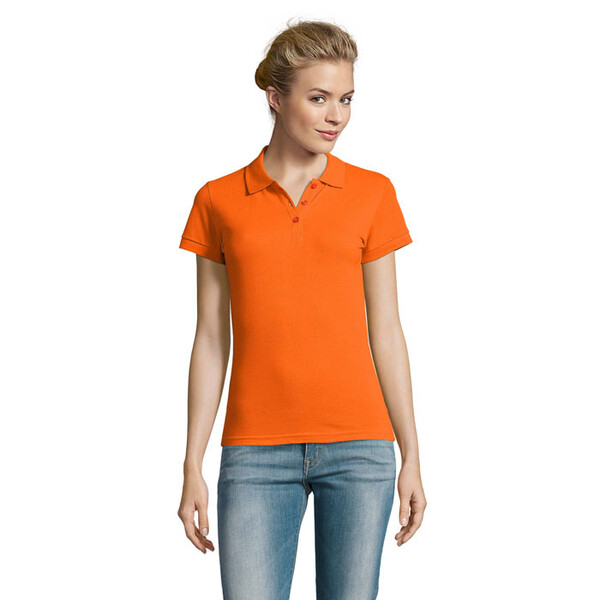 PERFECT POLO SENHORA 180g Perfect Women - LaranjaXL