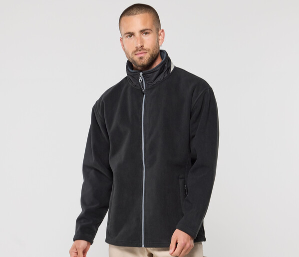 Veste polaire imperméable 3 couches - BLACK / M