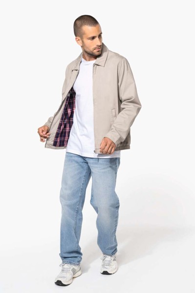 Harrington Blouson Jacket - Beige / S