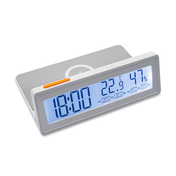 Interio wireless charger with weather station