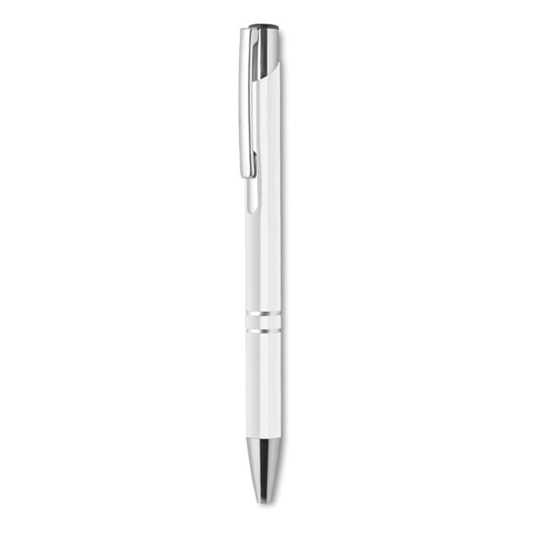 Stylo Métal - Blanc + impression