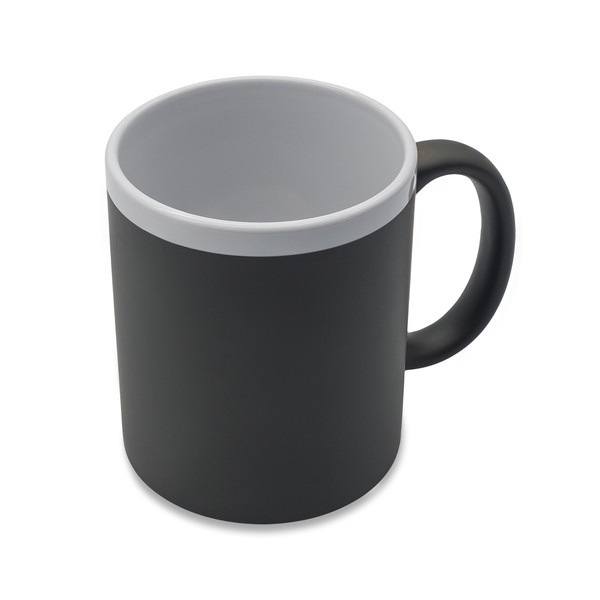 350 ml Velutti ceramic mug - Grey