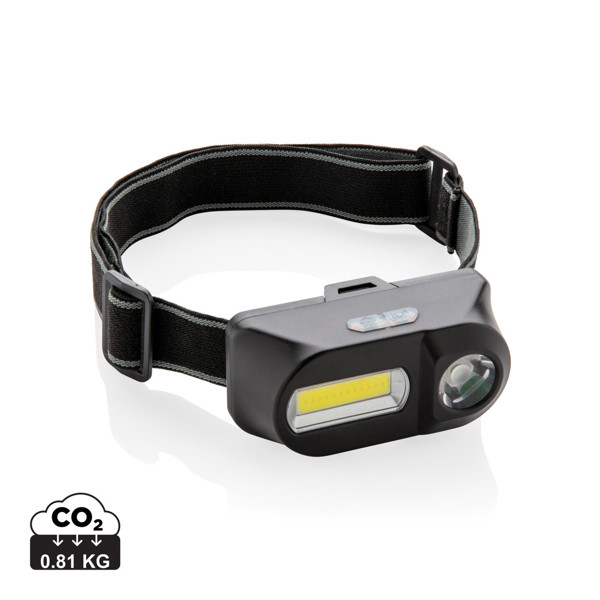 Naglavna svetilka Xd Collection, 180 lm COB, 90 lm LED