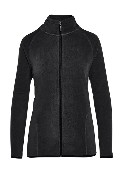 Signature Tagless Microfleece Full Zip Women - Dark Black / 2XL