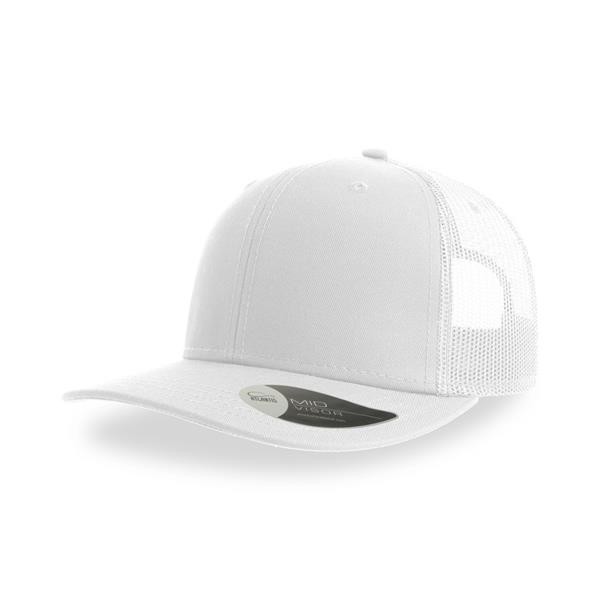 Boné Sonic, 100% Sarja De Algodão - Branco