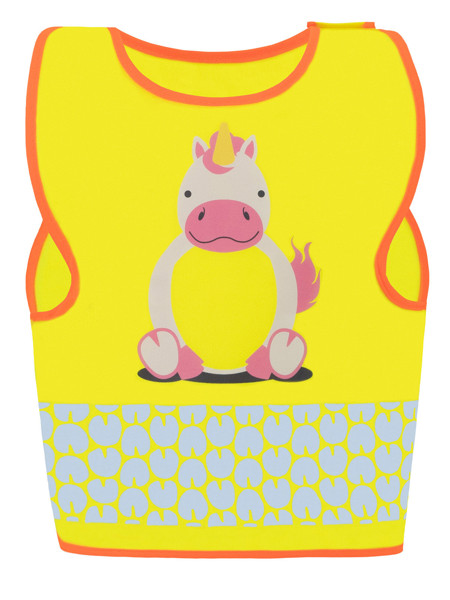 Children's Safety Vest Funtastic Wildlife - Yellow / XS