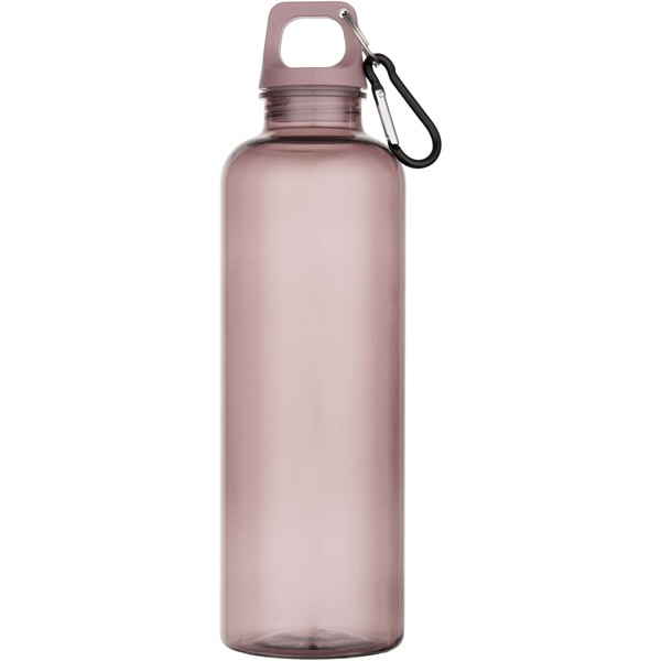 Oregon 750 ml recyklovaná plastová fľaša na vodu RCS s karabínou - Prašná ružová