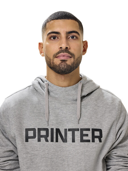 Printer Fastpitch hooded sweater RSX White 3XL