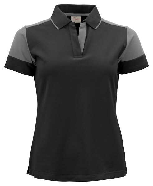 Printer Prime Polo Lady Black/Anthra XS
