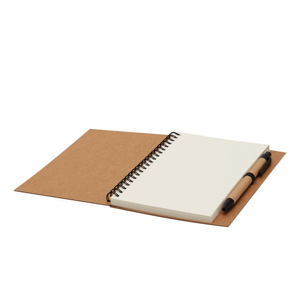Notizringbuch Recycle L - Schwarz