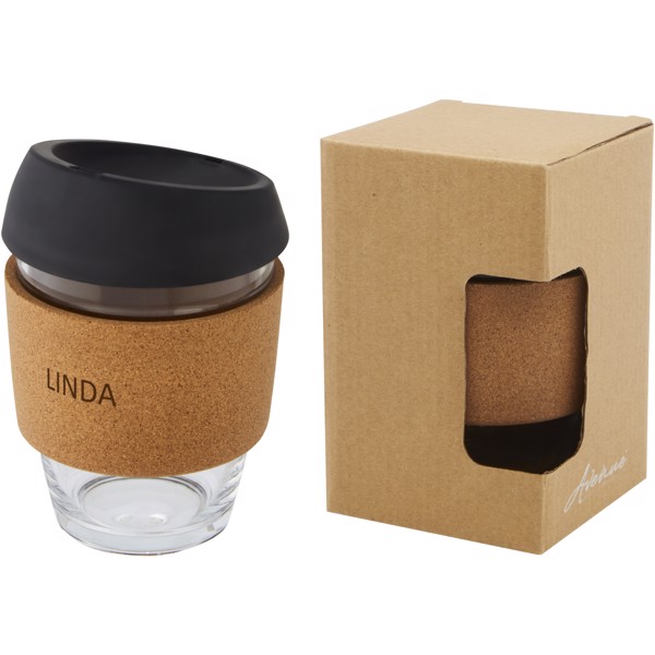 360 ml pohár Lidan - Jednofarebná čierna