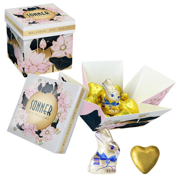 Meeting Star Chocolate Hearts & Gubor Easter Bunny