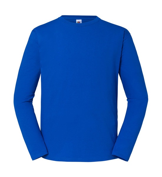 Iconic 195 Ringspun Premium Long Sleeve T - White / 5XL