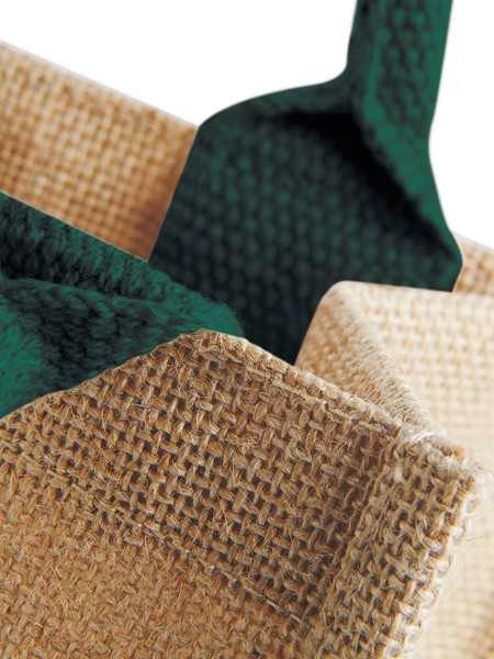 Jute Mini Gift Bag - Graphite Grey / Graphite Grey