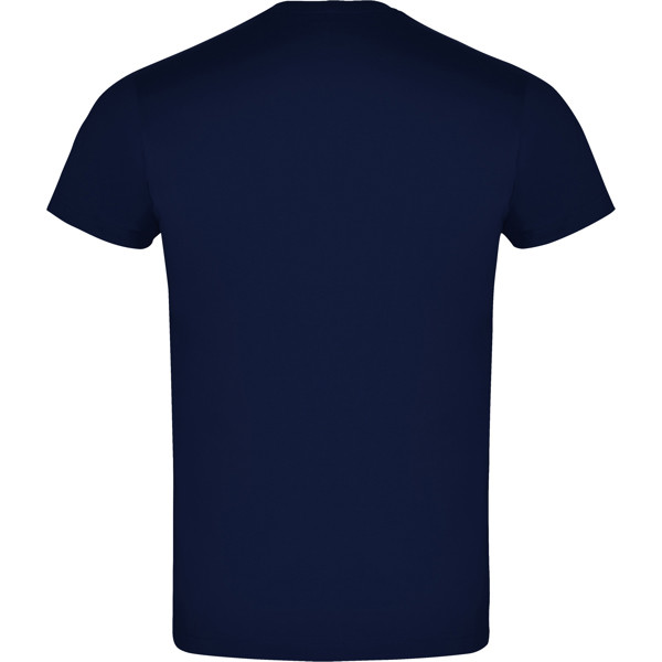 T-Shirt de Algodão Cor - Azul escuro 