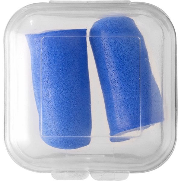 Serenity earplugs with travel case - Royal Blue