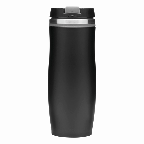 Isolierbecher Dark Crema - Grau / Schwarz