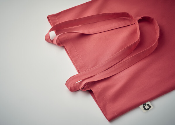 Borsa della spesa in cotone Zoco Colour - Rosso