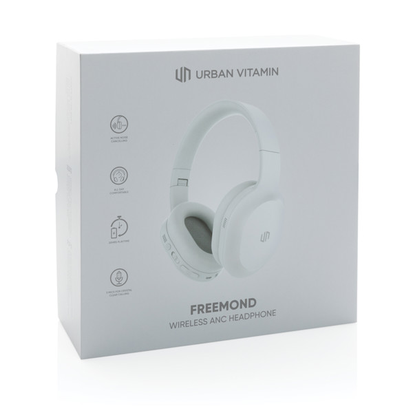 Casque sans fil ANC Urban Vitamin Freemond - Blanc